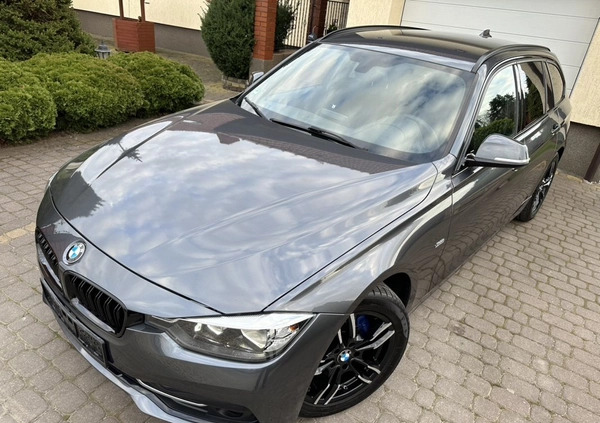 BMW Seria 3 cena 48999 przebieg: 263107, rok produkcji 2015 z Gniezno małe 781